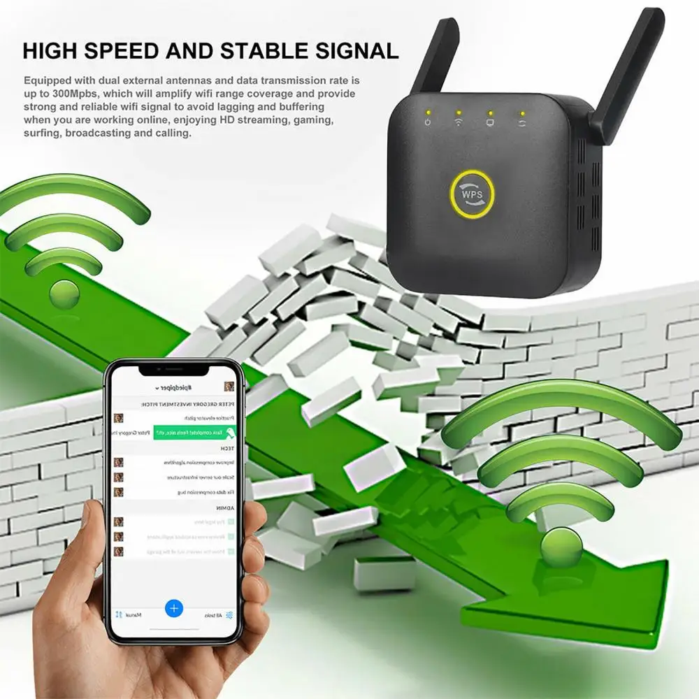 50% скидка 300 Мбит/с беспроводной маршрутизатор расширитель диапазона WiFi