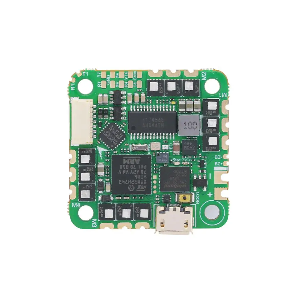 Плата управления полетом iFlight Beast H7 55A 2 6S BLHeli S AIO (MPU6000) с 5 в А BEC/барометром для