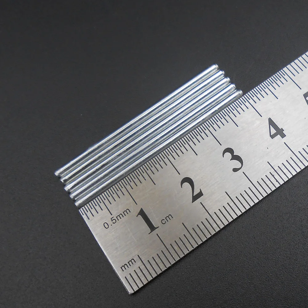 30 шт. Новинка 2 мм X 40 мм M2 Железный Вал игрушечная Автомобильная Шестерня колесная ось для самодельных аксессуаров оцинкованный двигатель 2X40 мм M2X40 30 шт./лот * FD602X30