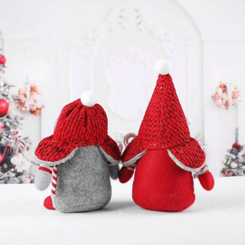 

Christmas Swedish Gnome Santa Plush Toys Doll Ornaments Holiday Home Party Decoration Kids Xmas Gift