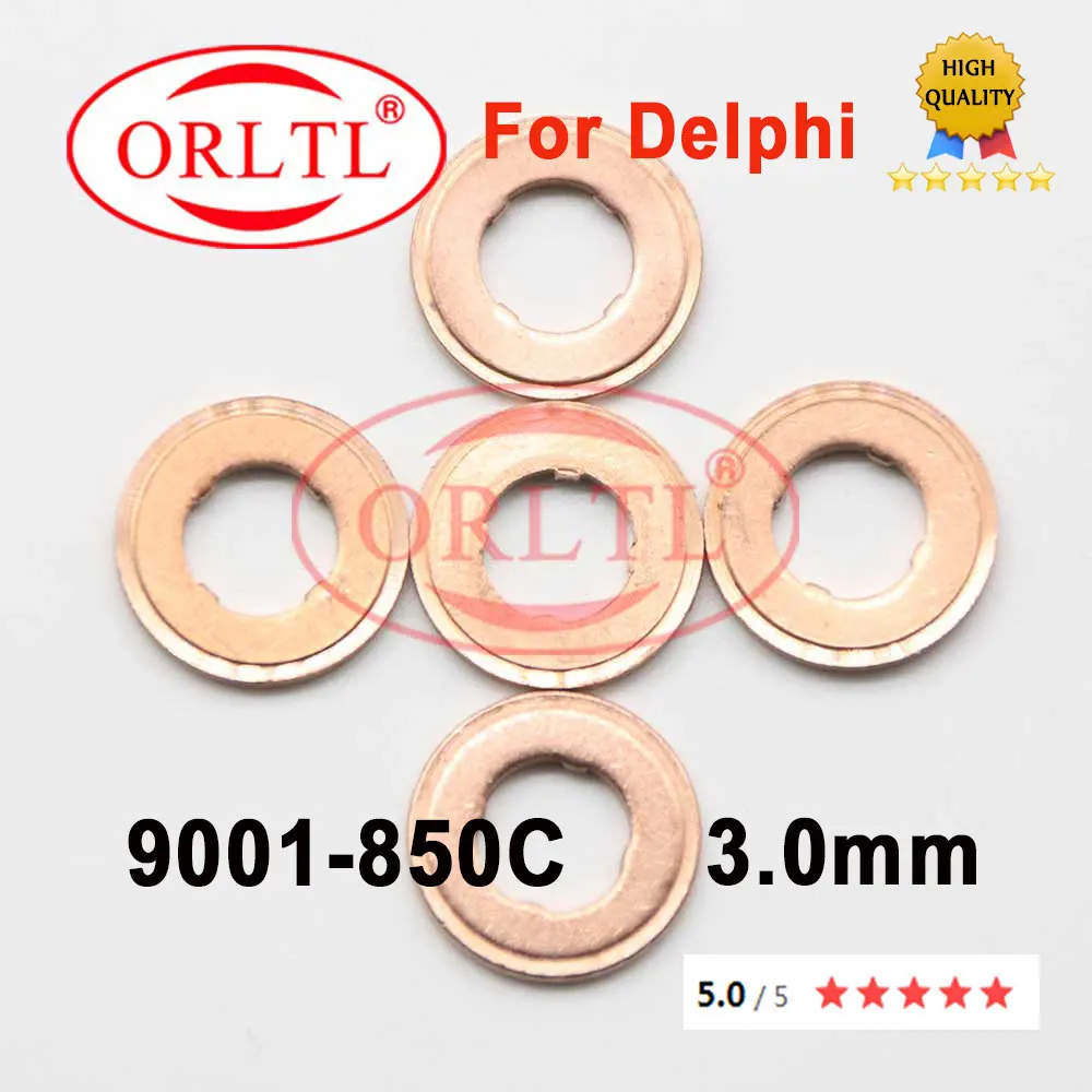 

Медная шайба для автомобильного инжектора Delphi 9001-850 9001-850B 9001-850E 9001-850A 9001-850D 9001-850F 9001-850C, 5 цветов