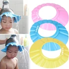 EVA детская шапочка для купания регулируемая детская шапочка для шампуня шапочка для малыша уход за малышом защита для купания Детские аксессуары для душа