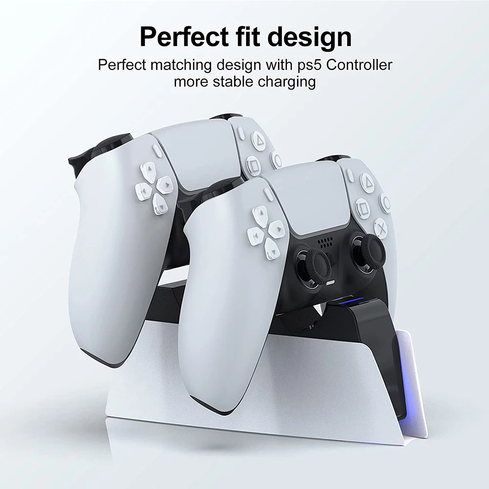 Зарядная Станция PS5 Type-C DualSense зарядная док-станция с двойной зарядкой подставка