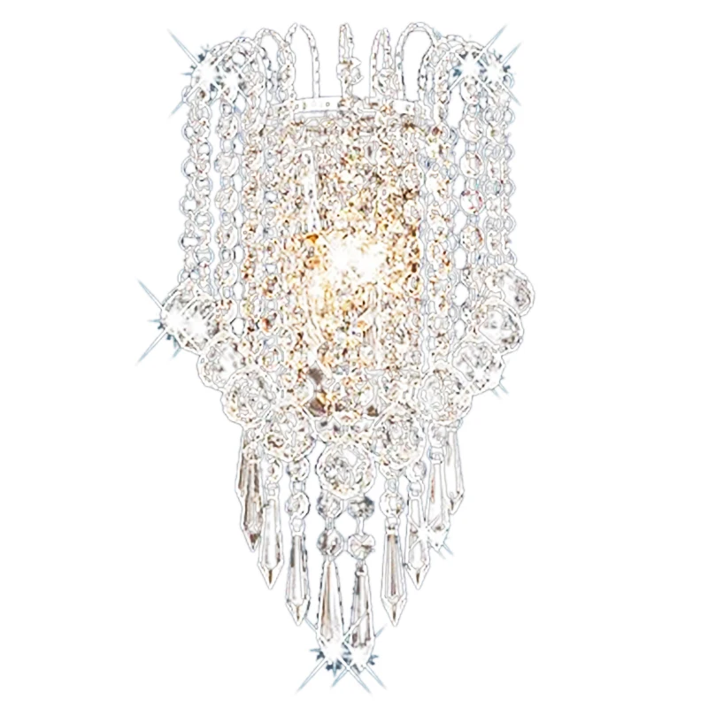 REFURBISHHOUSE художественный металлический современный светодиодный хрустальный