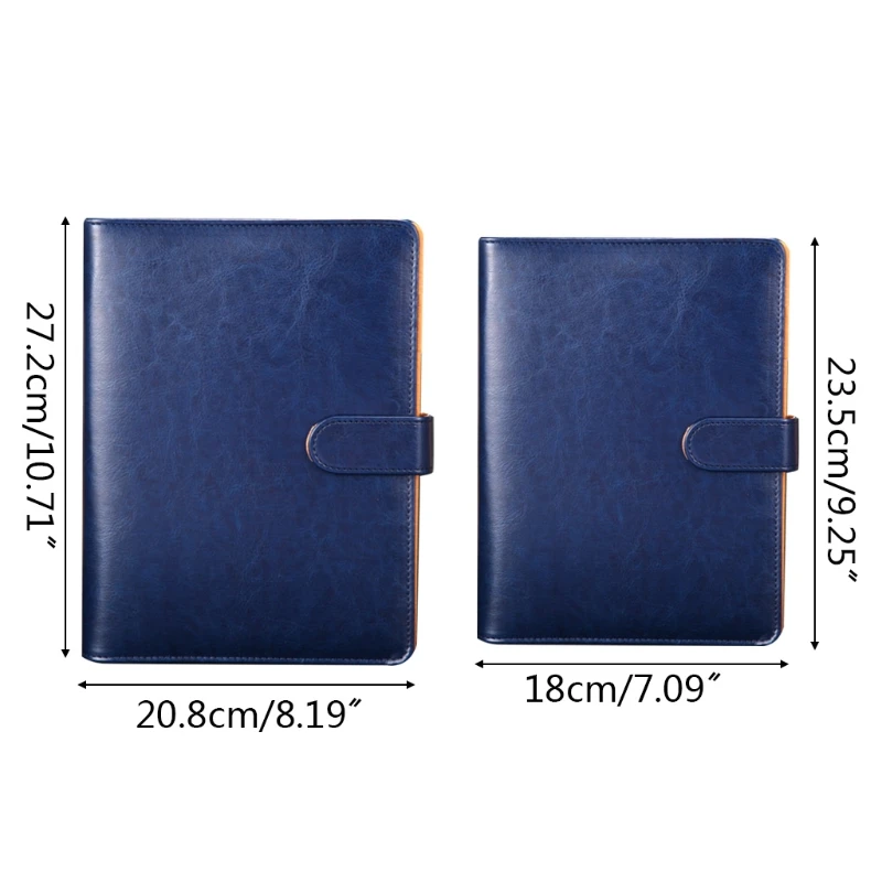 

A5 B5 Leather Notebook Diary Notepad Sketchbook Business Journal Planner Agenda Organizer Office School Supplies