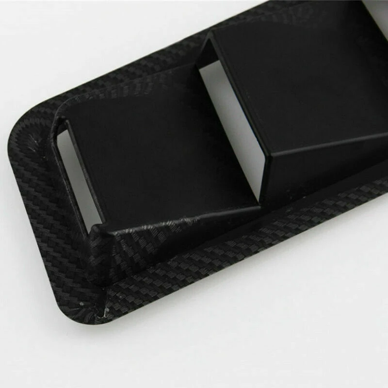 2X Универсальный воздухозаборник капота с отверстием для краски из углеродного