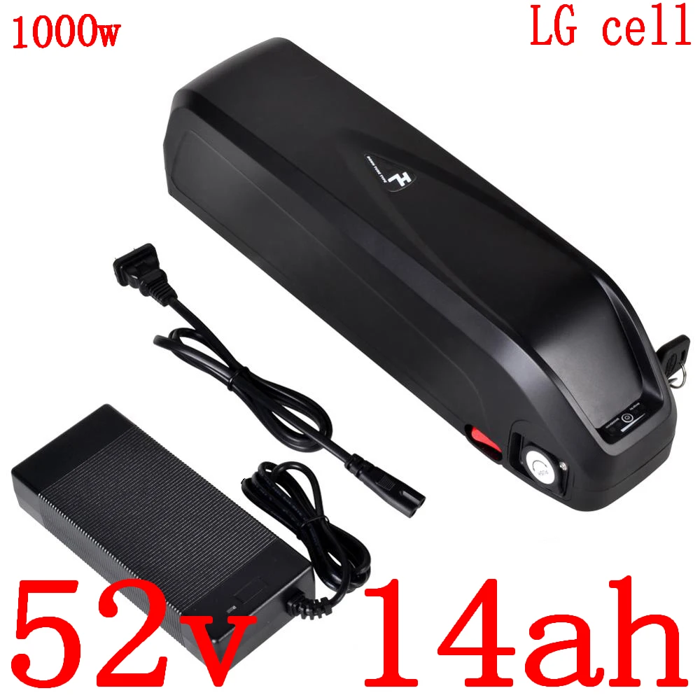 52V батарея 13.6AH Электрический велосипед 14AH литий ионный аккумулятор с 5V USB портом