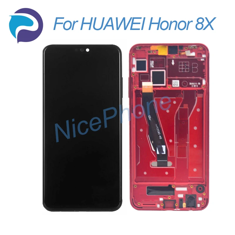 ЖК-дисплей honor 8X с сенсорным экраном и дигитайзером запасная деталь в сборе