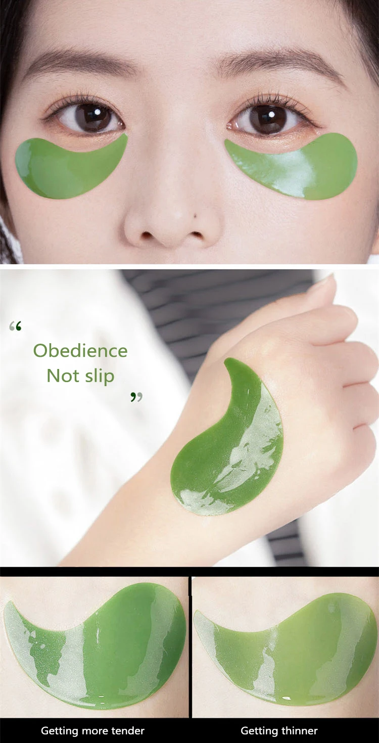 Коллагеновая маска для глаз 60 шт. увлажняющие патчи гидрогелевые Антивозрастная