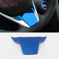 for honda civic 10th 2020 2019 2018 2016 stainless steel steering wheel trims interior wheel cover mouldings decoration sticker