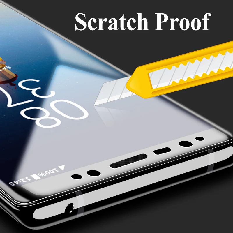 3D Защитное стекло для экрана samsung galaxy s8 s9 plus armor on samsun galax note s 8 9 8pus note8 note9