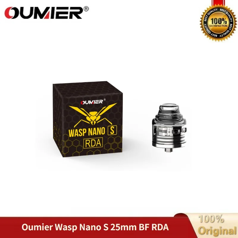 Оригинальный бак OUMIER WASP NANO S RDA с диаметром 25 мм и двойной основой 5 Глубокая