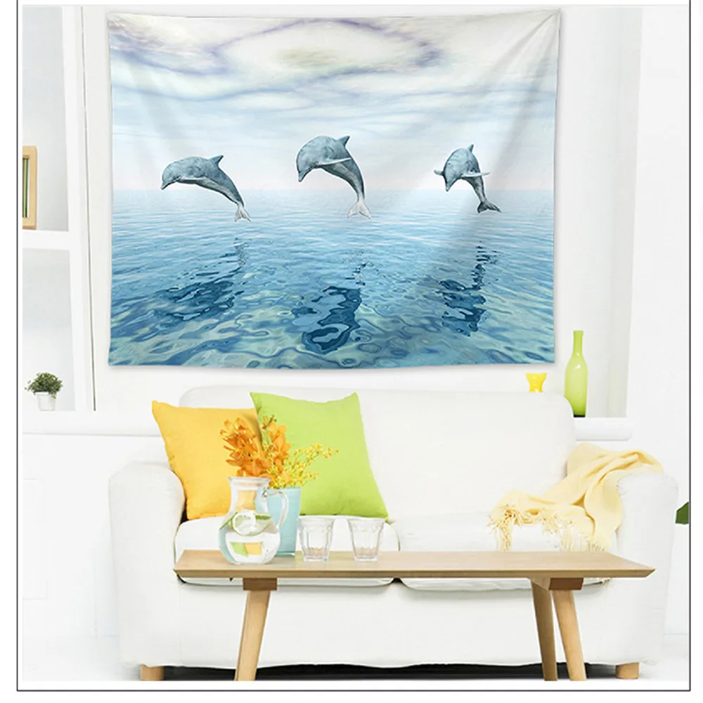 Гобелен в японском стиле настенные украшения для серфинга рыбы канагава