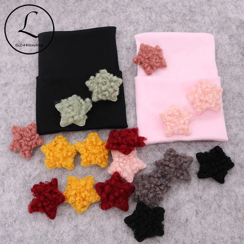 GZHilovingL шапка для новорожденных Вязаная хлопковая шапочка больницы милая звезда