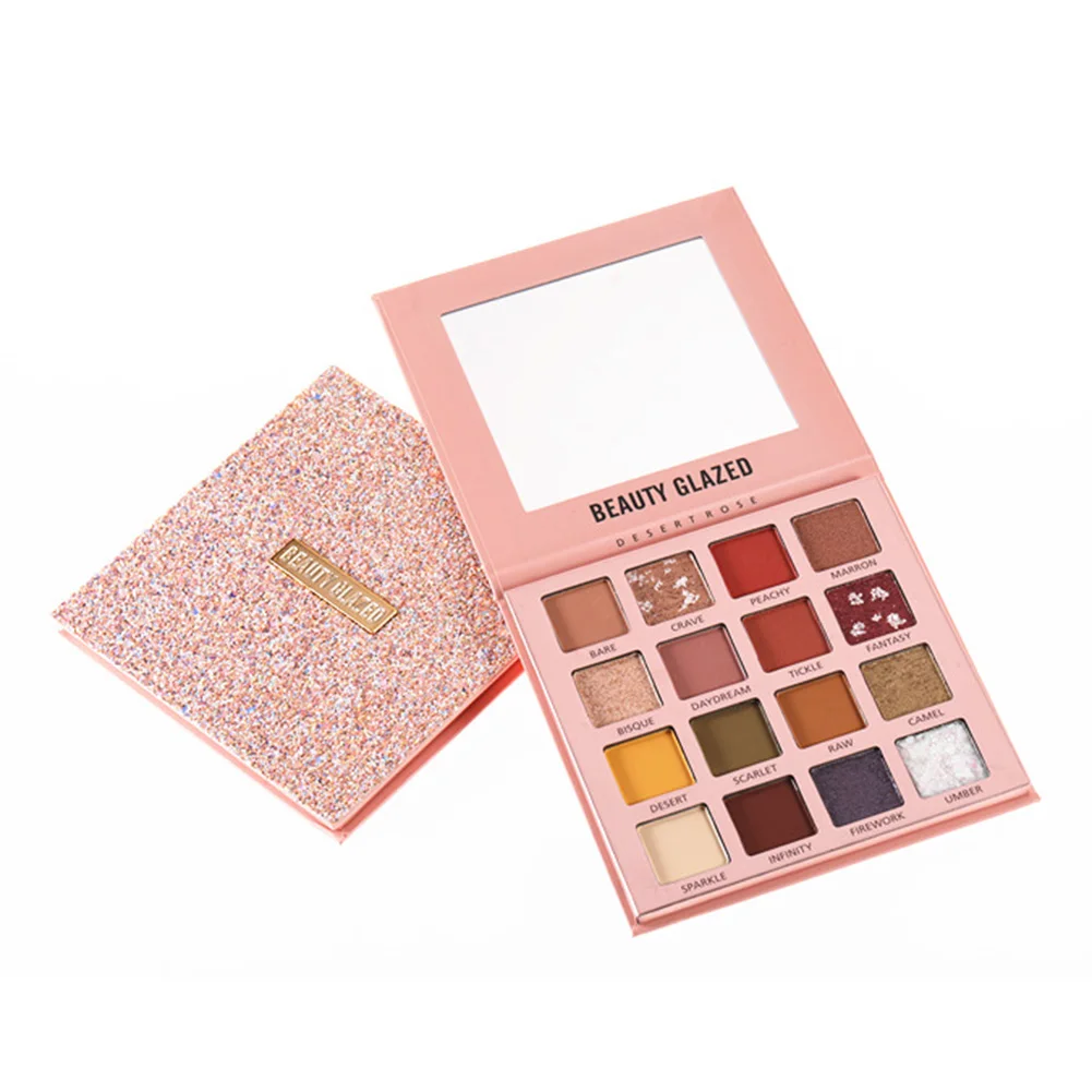 Beauty Glazed 16 цветов открытые тени для век макияж пигменты водонепроницаемые