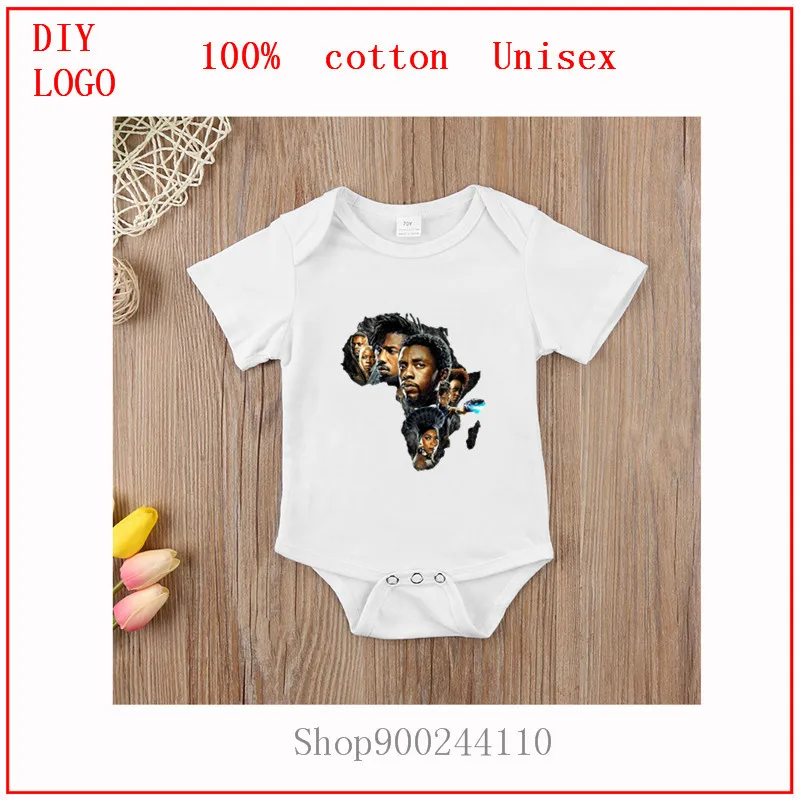 

black panther wakanda Graphic Printed Bodysuits baby One Piece Baby Grow for Infant Toddler Boy Girls Short Sleeve baby clothing