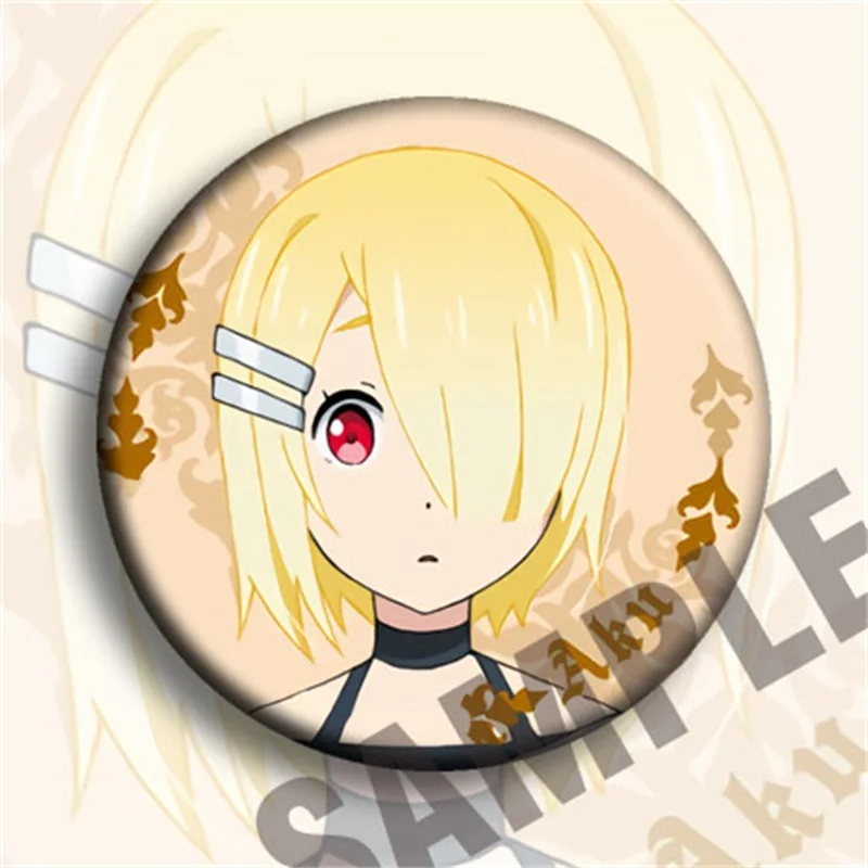 Аниме возвратите лорда дьявола Maou sama Retry Sama Aku Yuuchi Kuuchi Косплей бедж сбор значок для