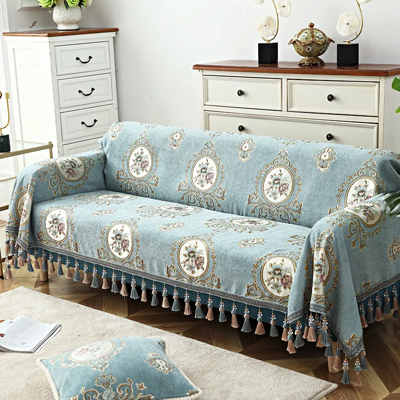 Роскошное покрывало в европейском стиле для кроватей нескользящее