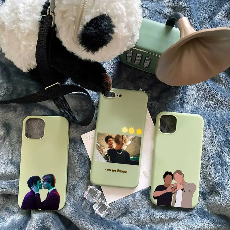 

Young Royals TV series Phone Case Candy Color for iPhone 6 7 8 11 12 s mini pro X XS XR MAX Plus