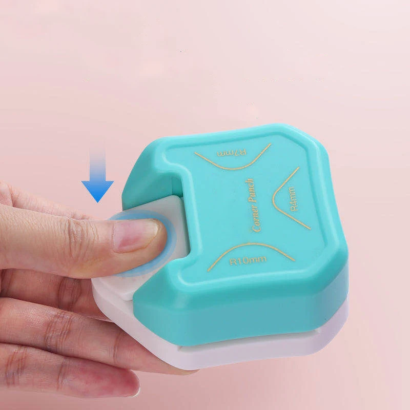 

R4 R7 R10 3 In 1 Corner Rounder Paper Punches Border Punch Round Corner Paper Cutter Card Scrapbooking for DIY Handmade Crafts