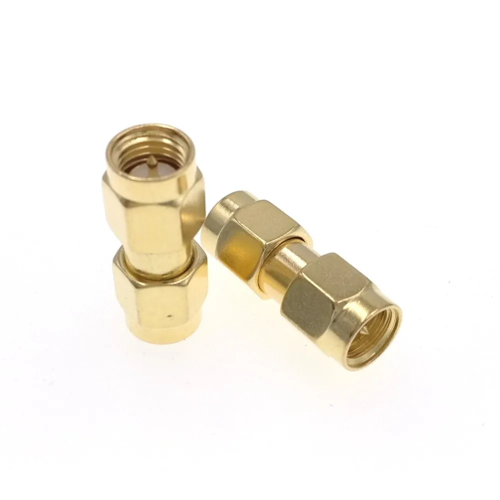 Переходник с разъема SMA папа на папа|male sma connector|male connectormale male |