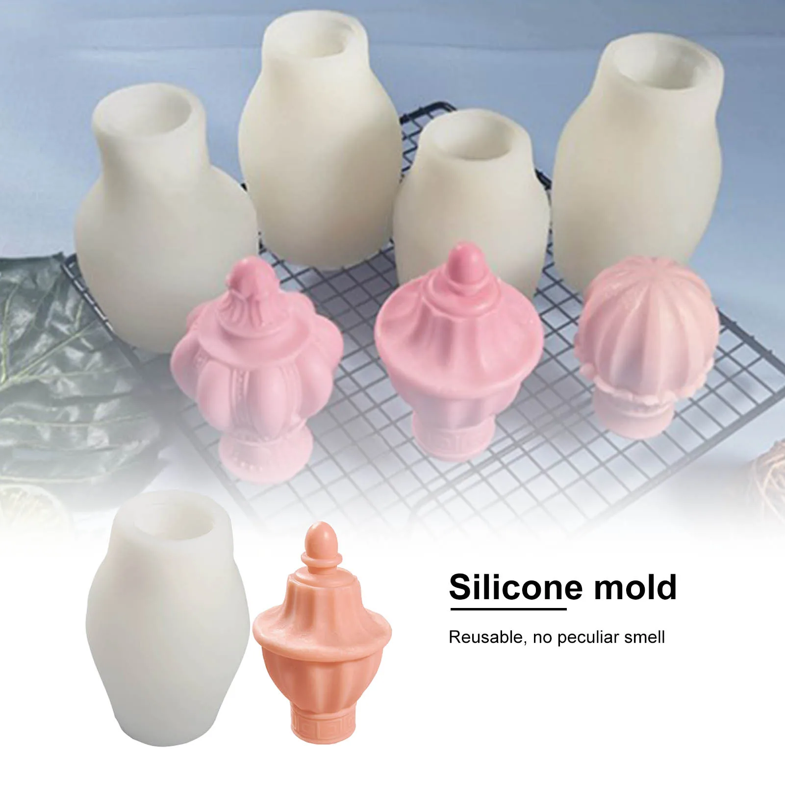 

Cake Fudge Silicone Mold Crown DIY Making Soap Candle Silicone Mold Kitchen Baking Chocolate Pudding Food Tools