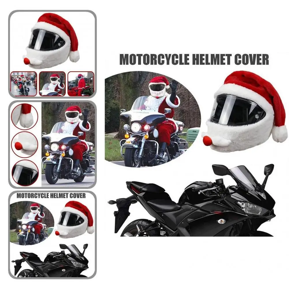 

Helmet Cover Lightweight Plush Decorative Handmade Cute Helmet Sleeve Helmet Protective Cover for Men