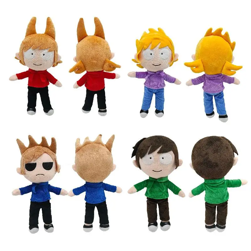

Creative Eddsworld Plush Doll Anime Peripheral Soft Plush Stuffed Toys Home Decoration Children's Holiday Gifts 32-38CM