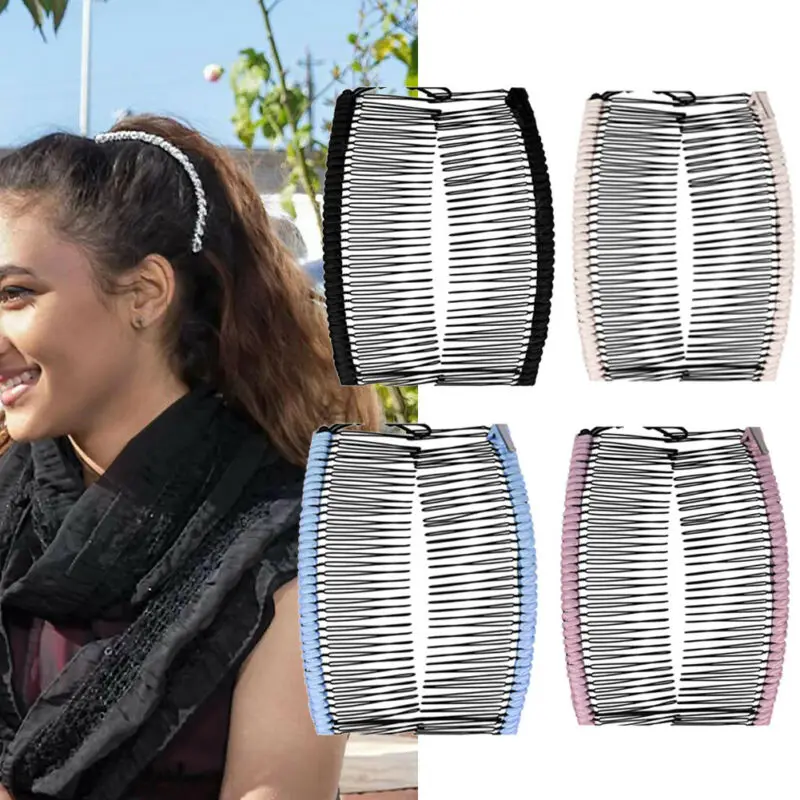 Женская натуральная двойная Расческа для густых кудрявых мягких вьющихся волос|