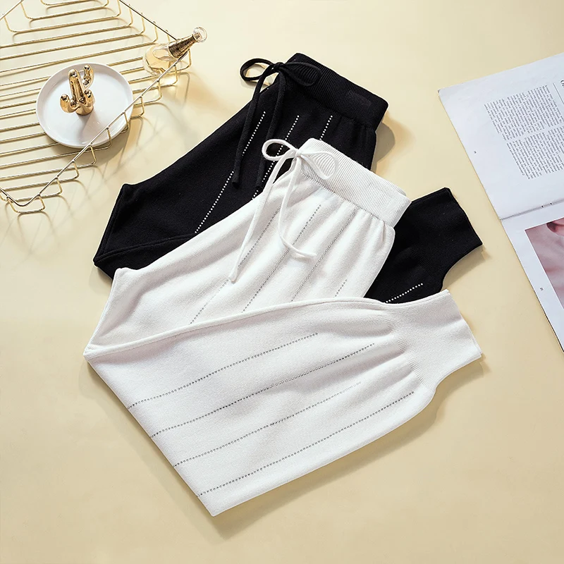 Европейские свободные брюки для женщин весна-лето 2020 новые тяжелые вертикальные