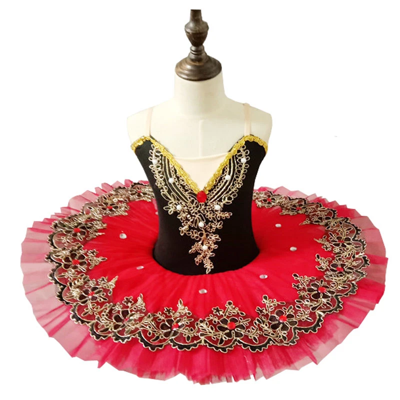 Профессиональная балетная пачка детская одежда для балета в виде лебедя озера