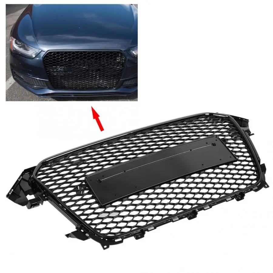 Передняя Спортивная Шестигранная сетчатая решетка с сотовой блендой глянцевый