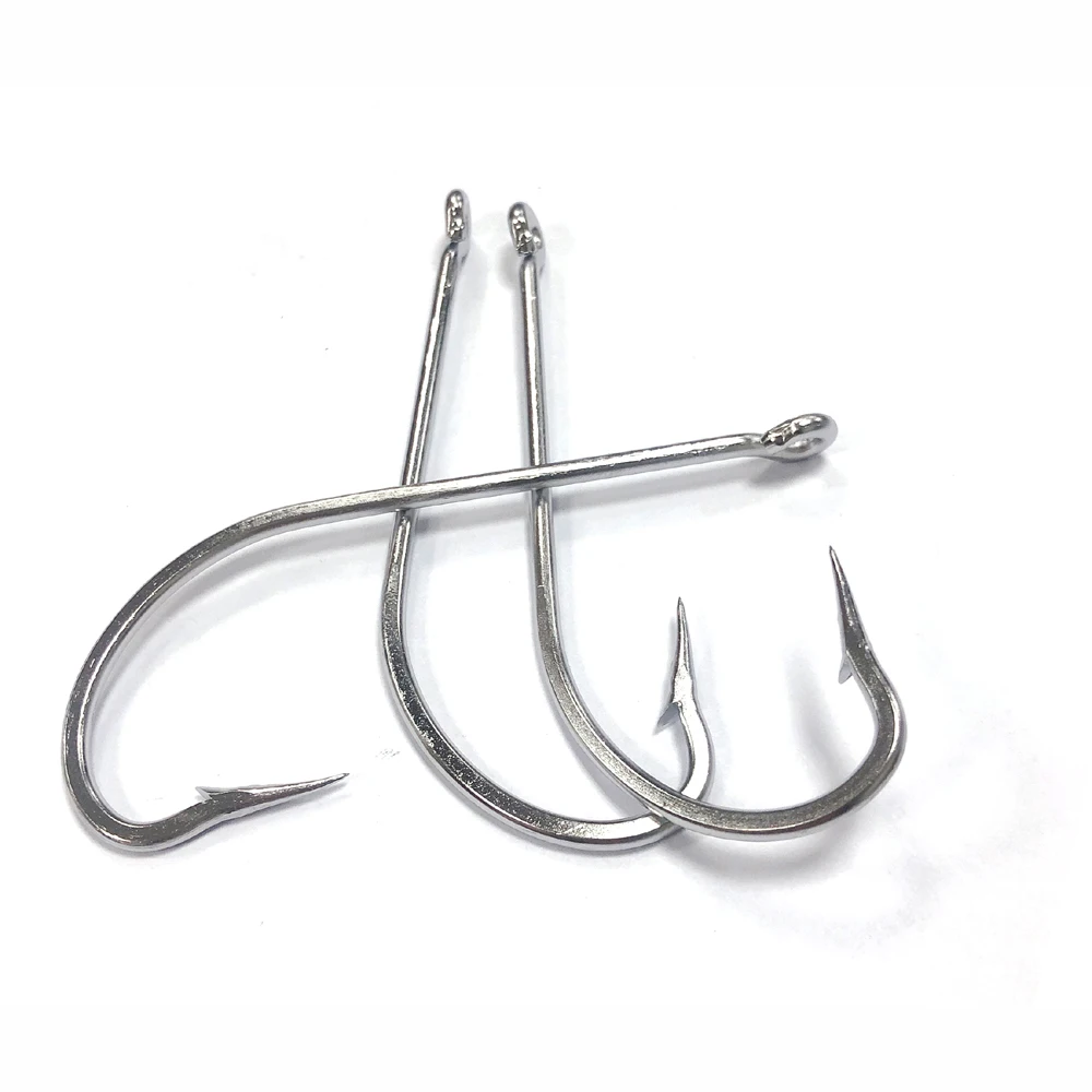 CN04 9/0 40 шт. рыболовный крючок Mustad рыболовные крючки из нержавеющей стали O'shaughnessy
