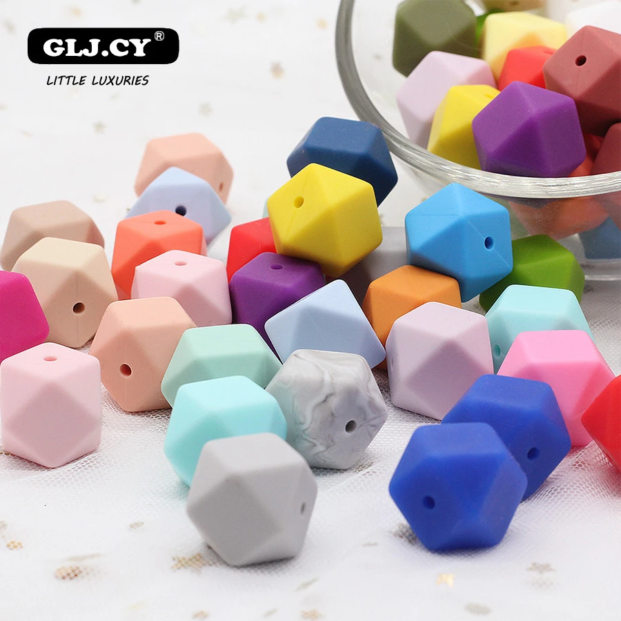 Детские шестигранные Восьмиугольные бусины 17 мм 10 шт. | Мать и ребенок