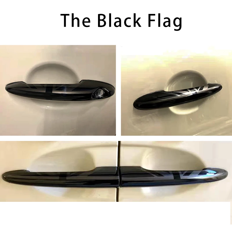 Наклейка на крышку дверной ручки Union Jack для MINI Cooper S JCW R50 R52 R53 R55 R56 R57 R58 R59 R61 2