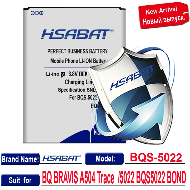 Топ бренд 100% новый BQS 5022 аккумулятор 3000 мАч для BQ BRAVIS A504 Trace BQS5022 BOND батареи + free
