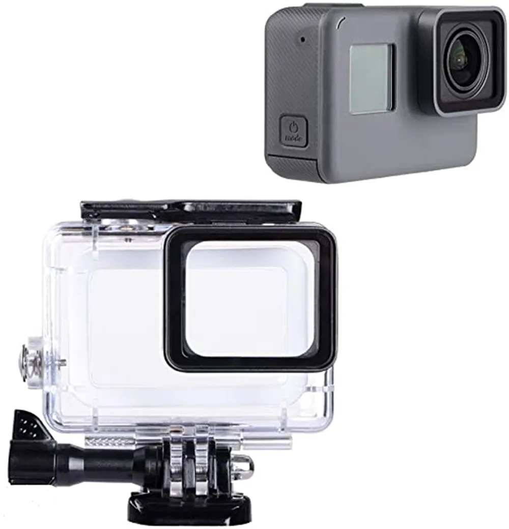 Водонепроницаемый подводный Чехол 45 м для GoPro Hero 7 6 5 черный защитный корпус
