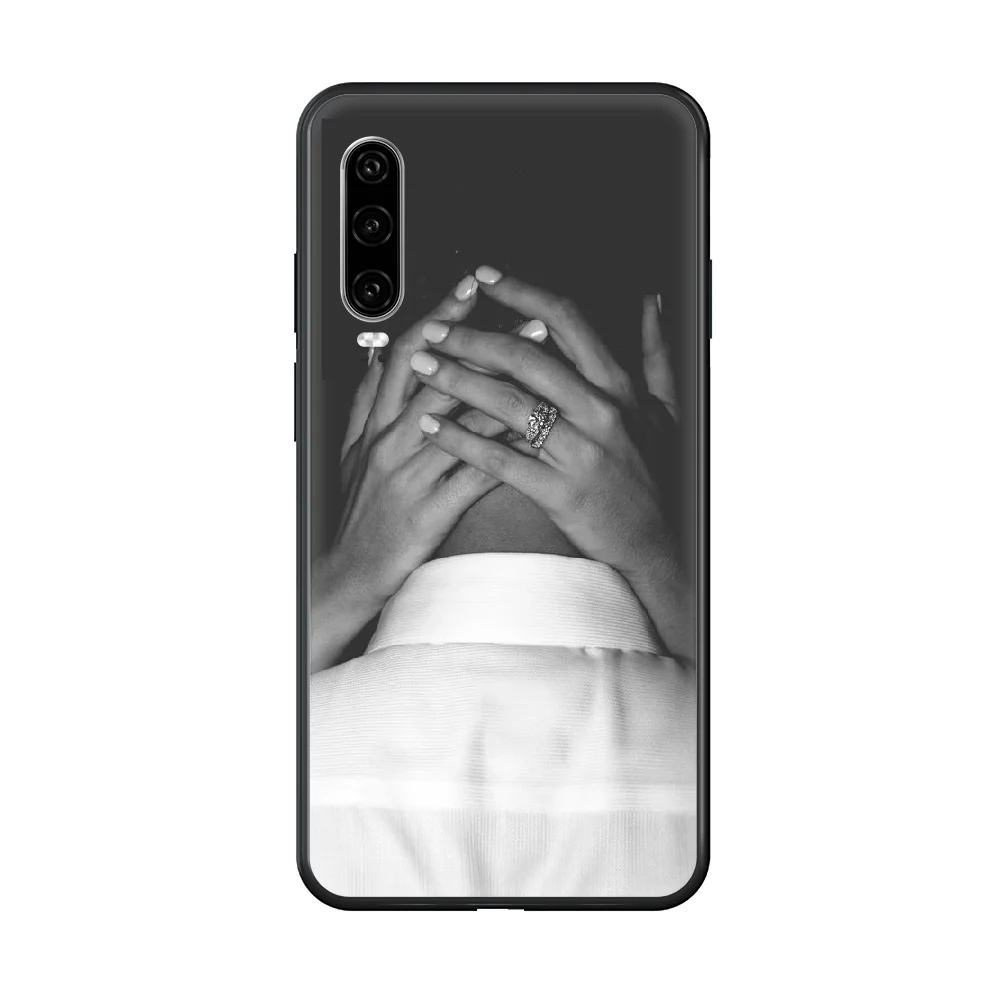 

Art Cool Elegant Body Phone case For Huawei P 30 10 20 40 Lite Smart Z Pro 2019 black prime silicone funda 3D bumper pretty