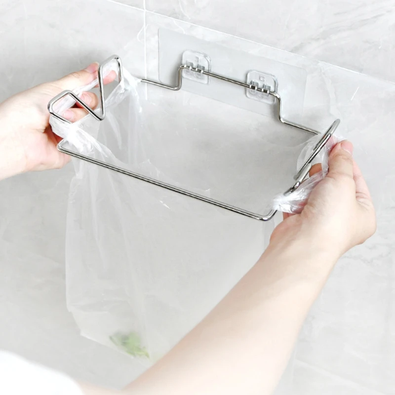 Настенная вешалка для мусора из нержавеющей стали