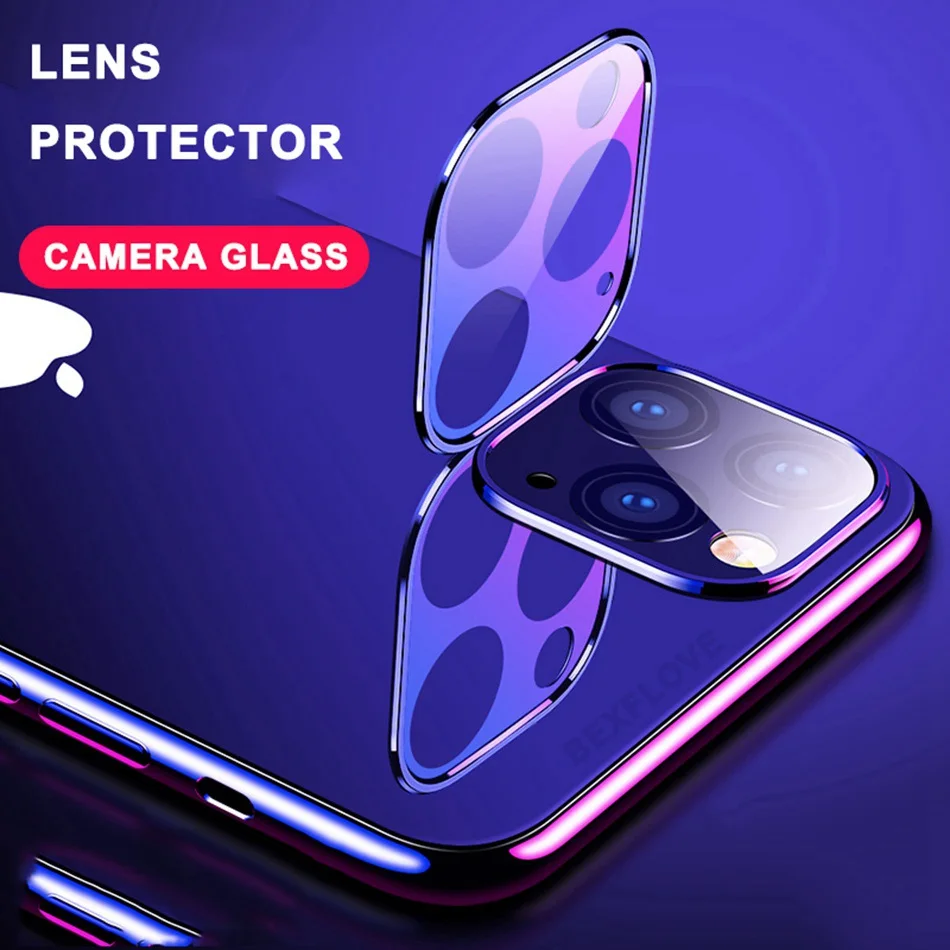 Закаленное стекло для iPhone 11 Pro X XS Max Защитное объектива камеры Apple iPhone11 защитная
