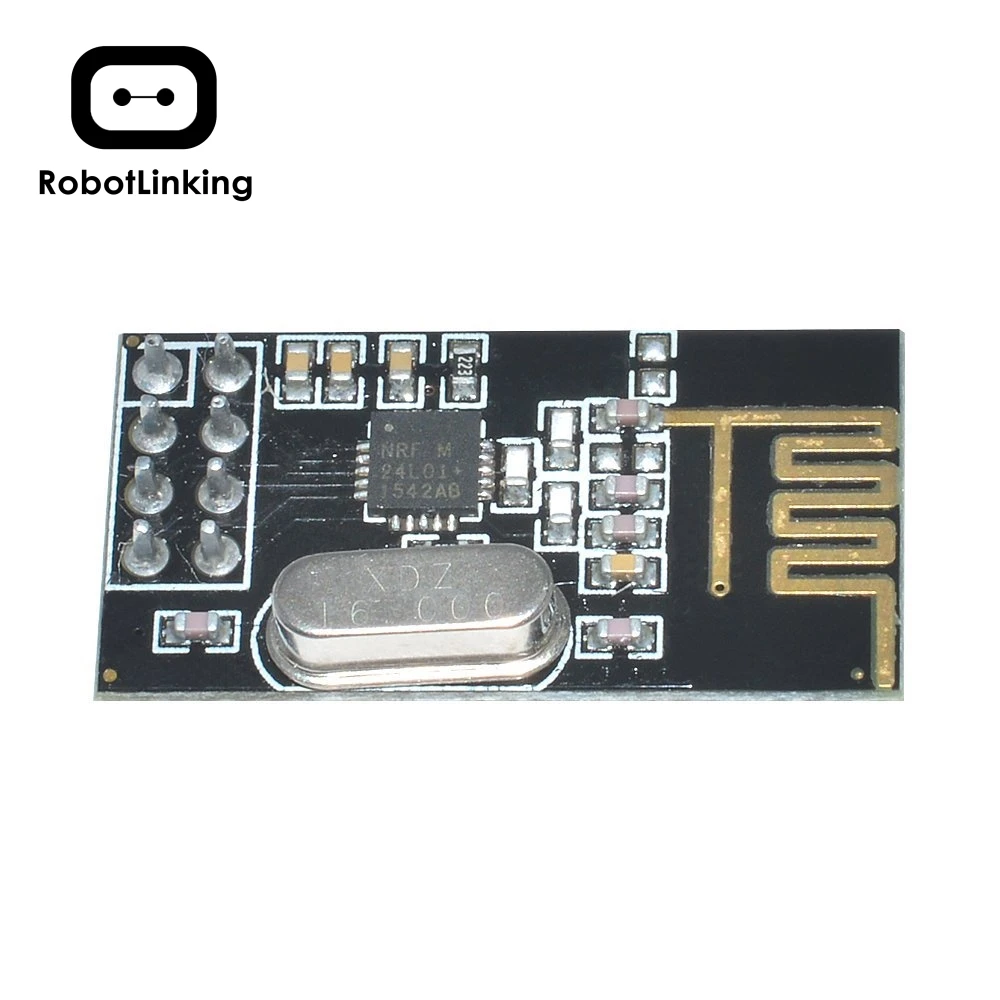 Беспроводной модуль приемопередатчика NRF24L01+ антенна 2,4 ГГц для Arduino