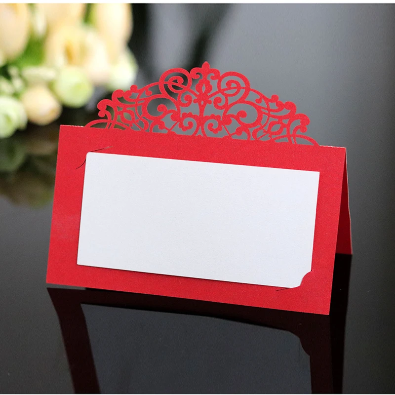 25 шт./партия свадебные украшения винтажные открытки лазерная резка день рождения