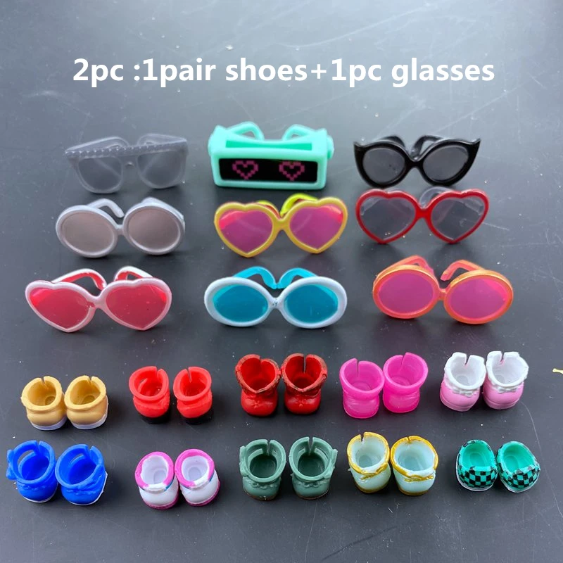 2 шт. набор оригинальных бутылочек для очков 8 см|Куклы| |