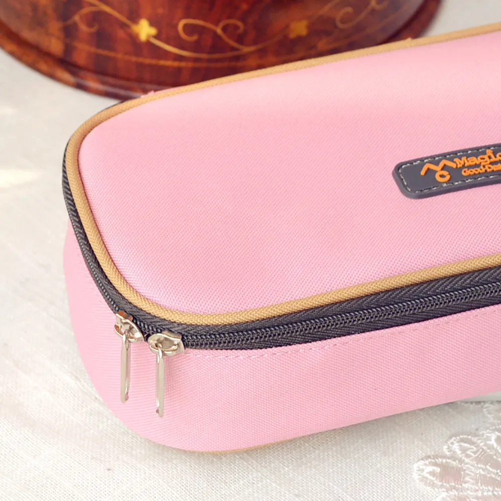20# Trousse Scolaire большая емкость многофункциональная холщовая пенал сумка-Органайзер для хранения пенал Trousse Scolaire Stylo