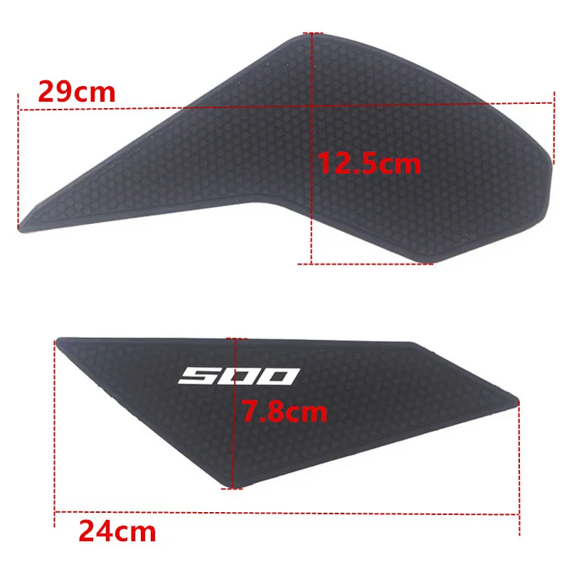 Противоскользящая накладка на бак для мотоцикла Honda CBR500R CB500F 2019 2020 2021 газовая