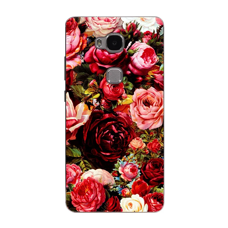 TR101 Чехол для huawei honor 5x, милый чехол для honor 5x, TPU, задняя крышка для телефона, 5,5 дюймов, для huawei honor 5X, GR5, honor 5x, чехол, Мягкий силикон - Цвет: TR101