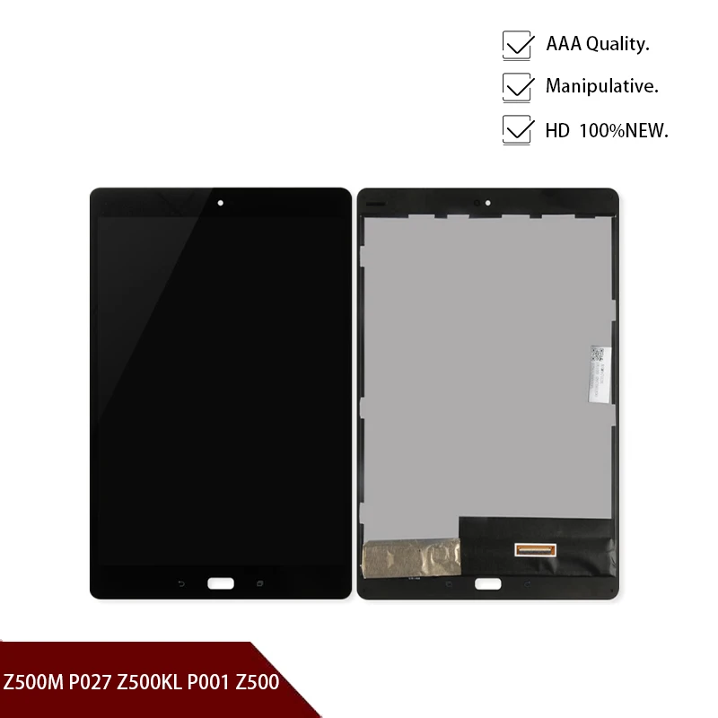Original For ASUS ZenPad 3S 10 Z500M P027 Z500KL P001 Z500 LCD Display Matrix Touch Screen Digitizer Sensor Tablet PC Assembly
