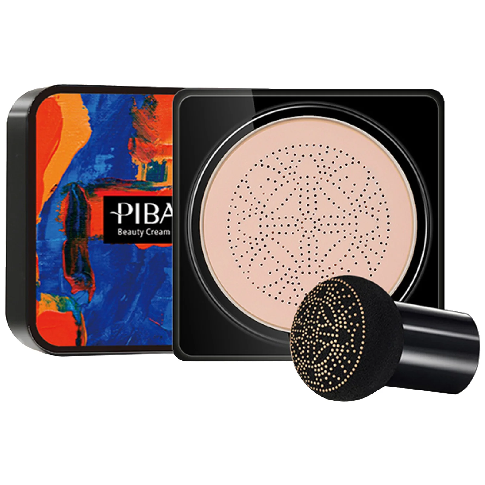 

Увлажняющая воздушная подушка для макияжа с грибовидной головкой, воздухопроницаемая водостойкая стойкая натуральная осветляющая Космет...