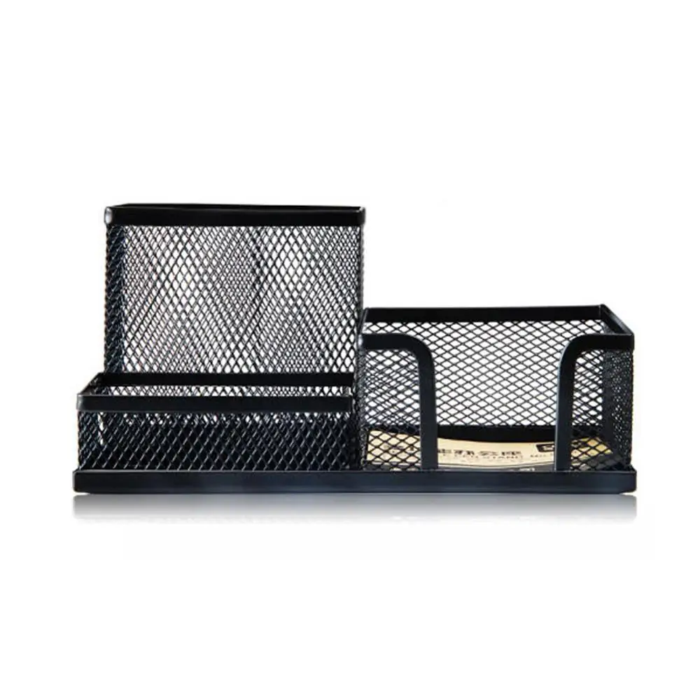 Металлическая сетчатая подставка для ручек Настольный органайзер офиса дома