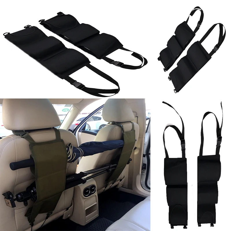 Тактический держатель для ружья на заднее сиденье автомобиля длинный